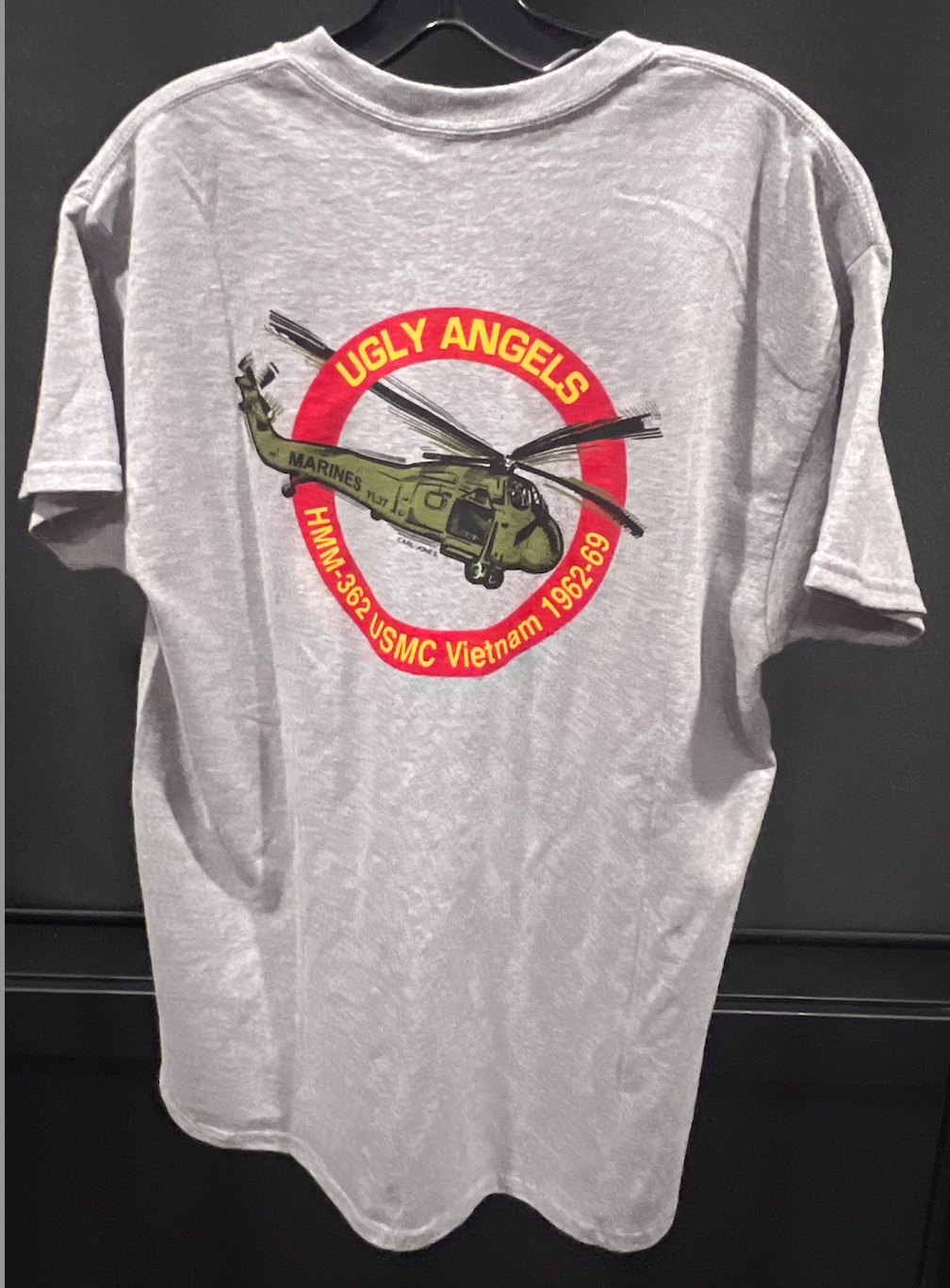 Ugly Angels HMM-362 T-Shirt – Vietnam Era Tribute | UH-34D YL-37