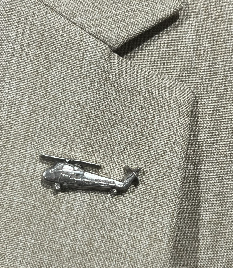 YL-37 UH-34 Tie Tack / Lapel Pin – Aviation Heritage Edition
