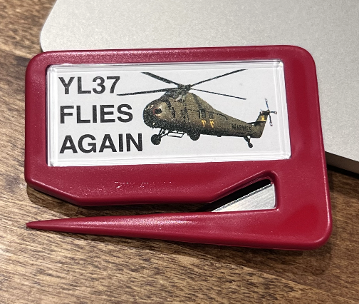 YL-37 “Flies Again” Letter Opener – Marines Edition