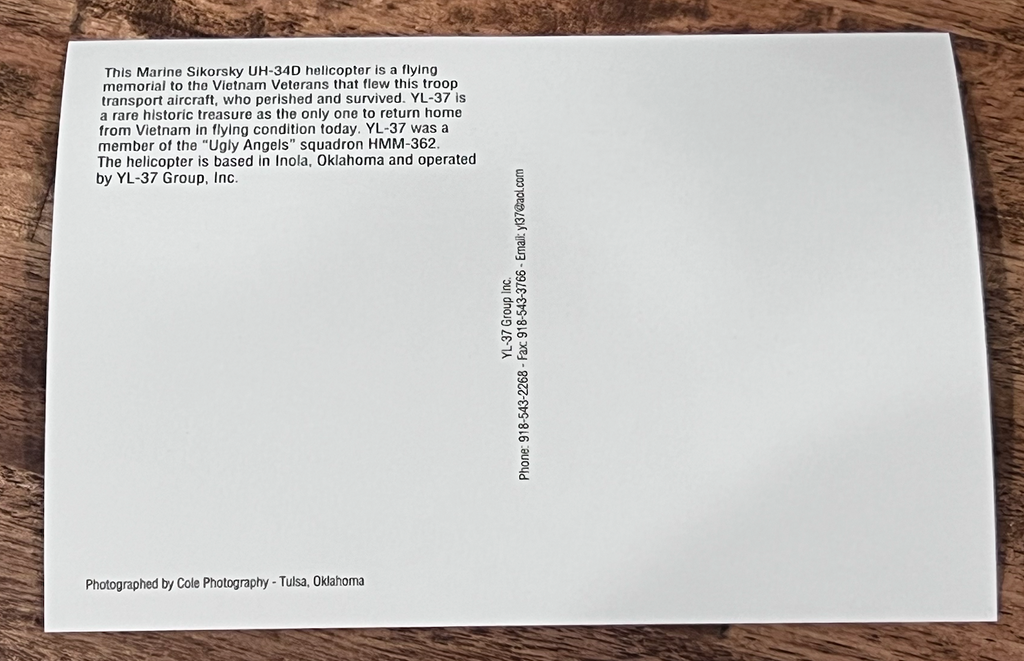 YL-37 “Flies Again” Postcard Set (3-Pack) – Original Inola Edition