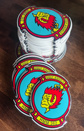 Ugly Angels HMM-362 Squadron Patch Sticker (3.25” x 4.25”)