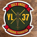 YL-37 Ugly Angel Memorial Foundation Die-Cut Sticker