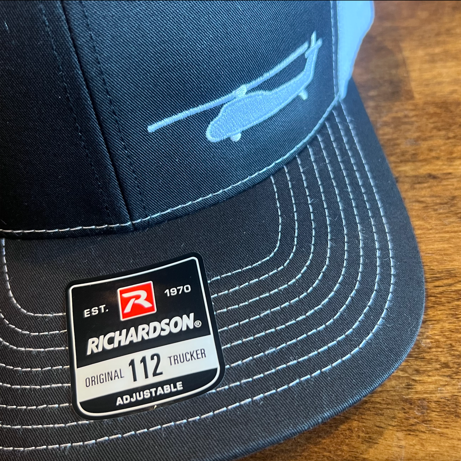 Black/White HMM-362 Legacy Trucker Hat | Richardson 112 | YL-37 Flying Memorial