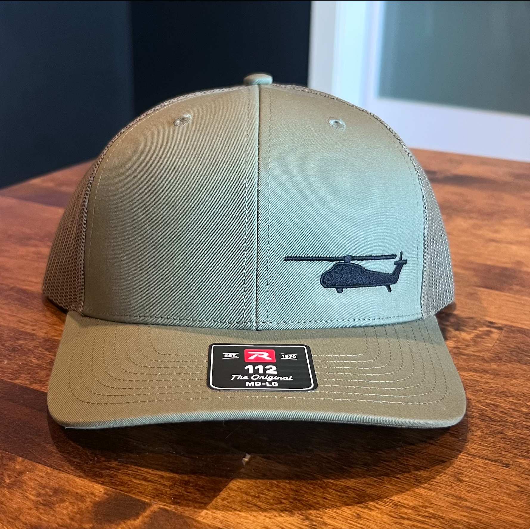 Loden Green YL-37 UH-34 Richardson 112 Trucker Hat | Ugly Angel Memorial Foundation