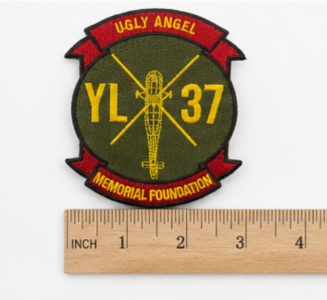 YL-37 "Ugly Angel" Memorial Foundation Embroidered Patch