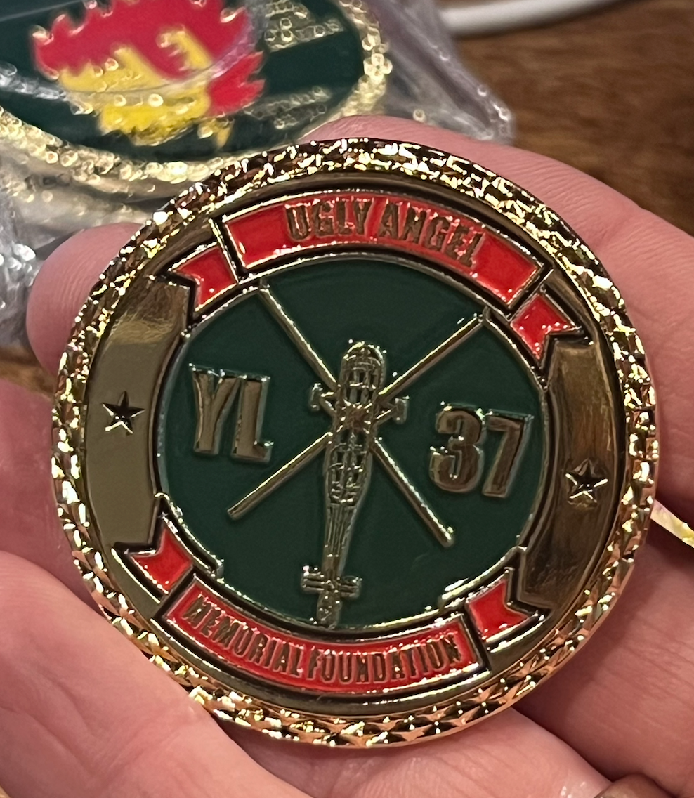 YL-37 Ugly Angel Memorial Foundation Challenge Coin
