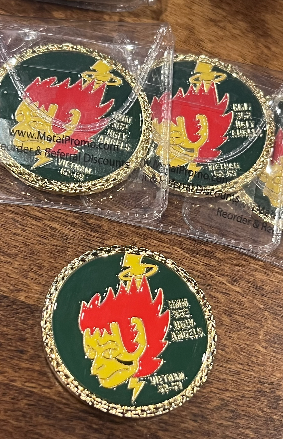 YL-37 Ugly Angel Memorial Foundation Challenge Coin