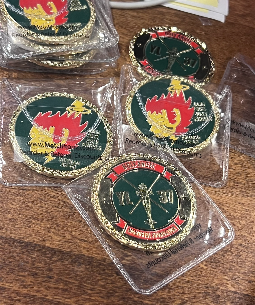 YL-37 Ugly Angel Memorial Foundation Challenge Coin
