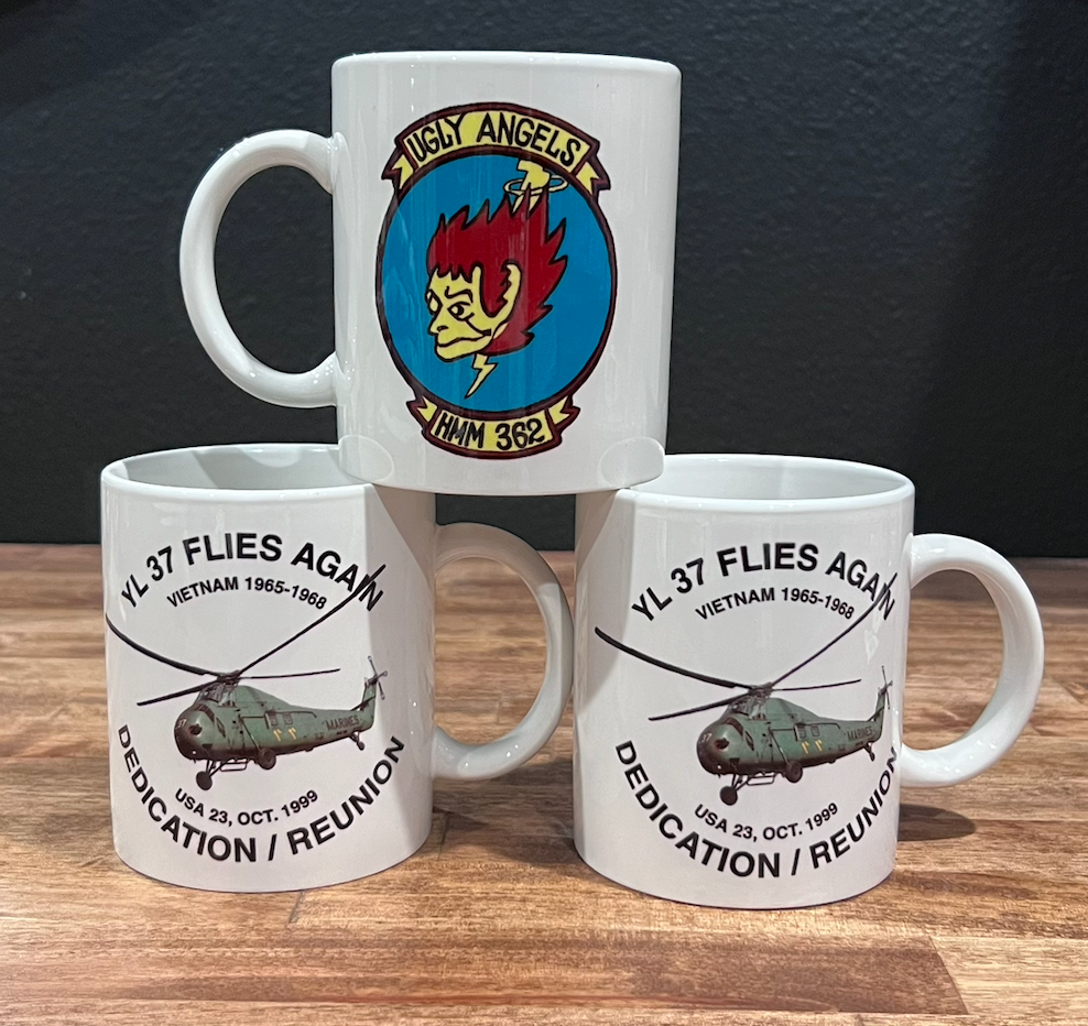 YL-37 Reunion Coffee Mug – Original Dedication & Crew Reunion (1999)